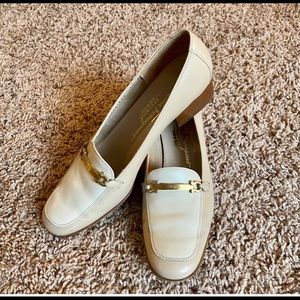 Salvatore Ferragamo Two Tone Loafers